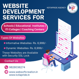 Website Development Services For Schools, Coaching Institutes & ITI Colleges