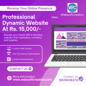 Professional Dynamic Website