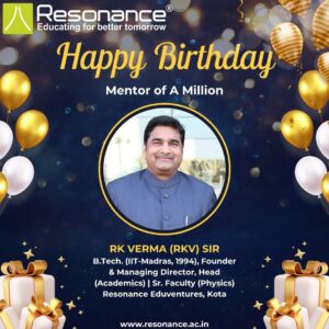 RK Verma Sir Resonance