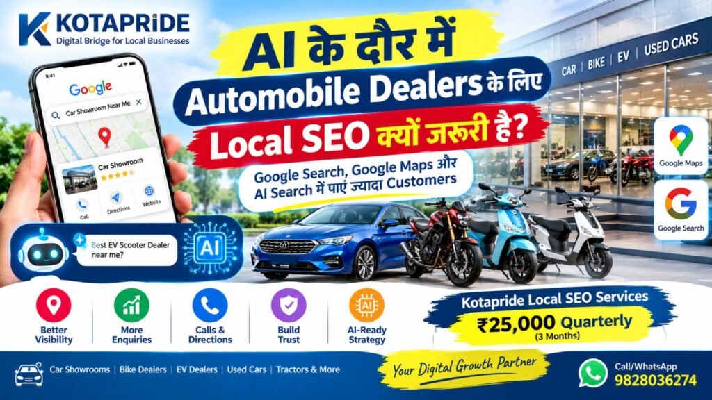 AI-Ready Local SEO for Automobile Dealers in 2026 | Kotapride